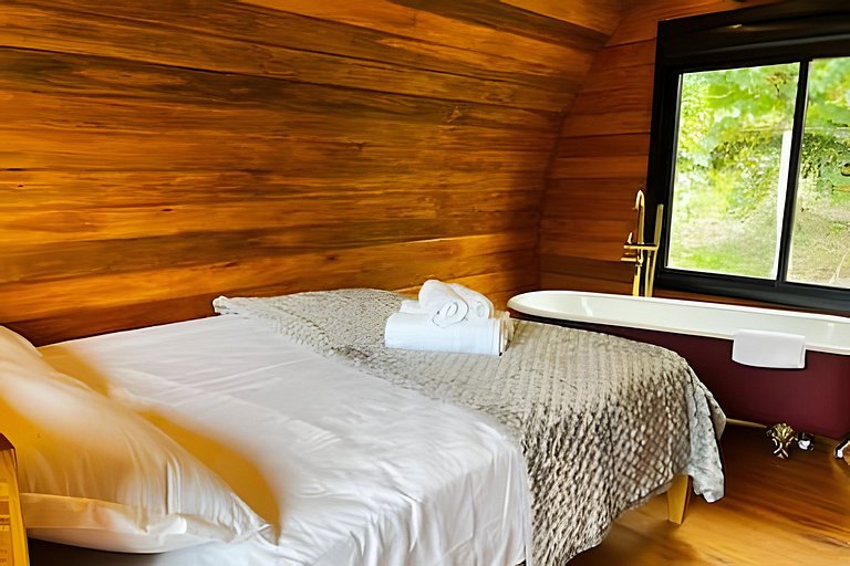 Cabana Merlot charme e aconchego entre vinhedos