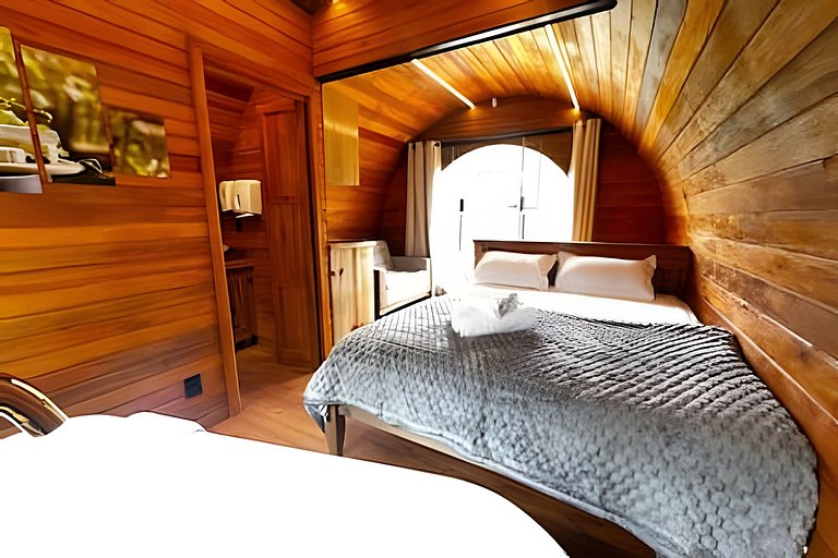 Cabana Merlot charme e aconchego entre vinhedos