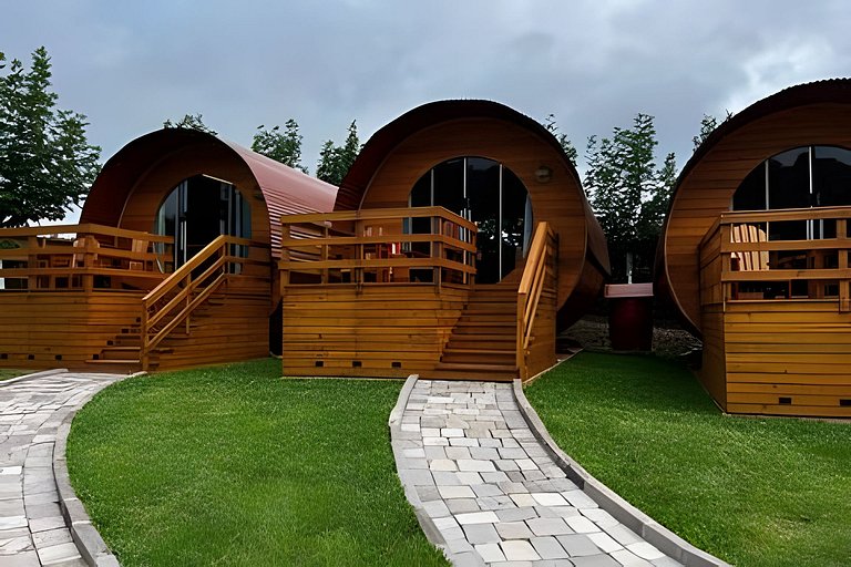 Cabana Merlot charme e aconchego entre vinhedos