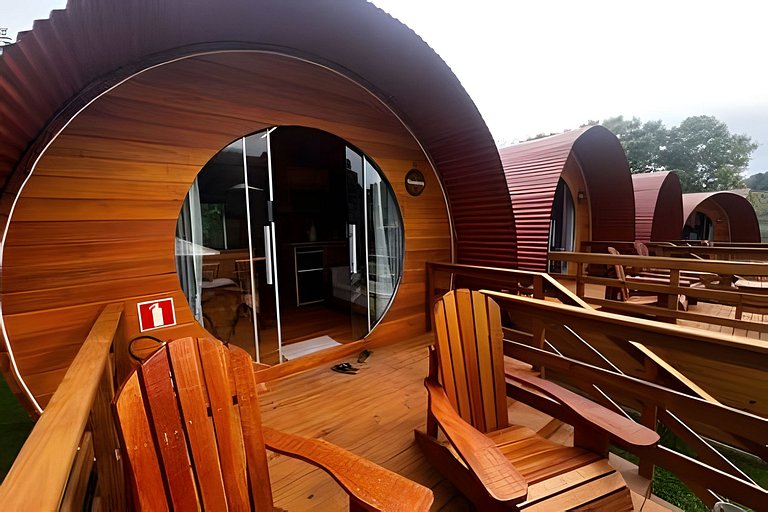 Cabana Malbec experiência única meio aos vinhedos