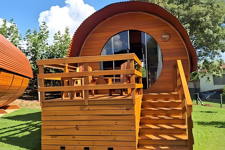 Cabana Malbec experiência única meio aos vinhedos