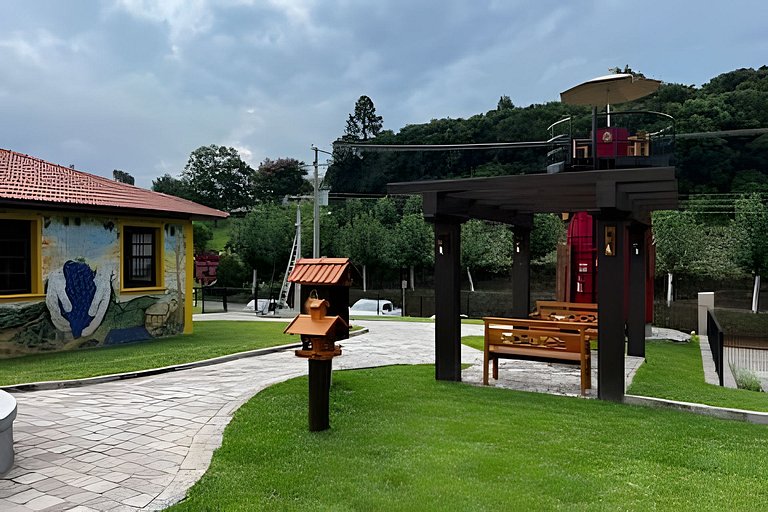 Cabana Malbec experiência única meio aos vinhedos