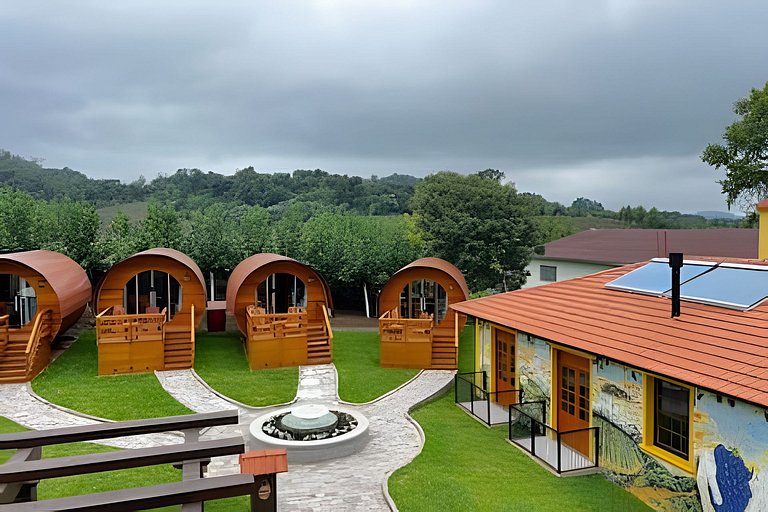 Cabana Malbec experiência única meio aos vinhedos