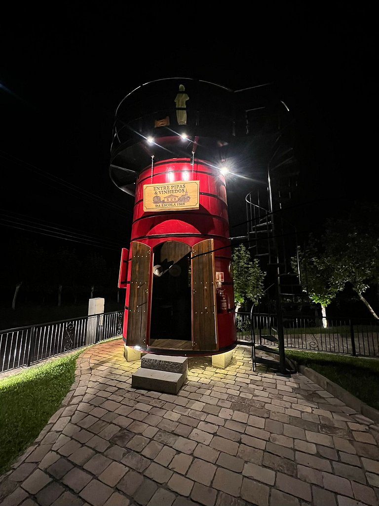 Cabana Chardonnay refúgio romântico entre vinhedos