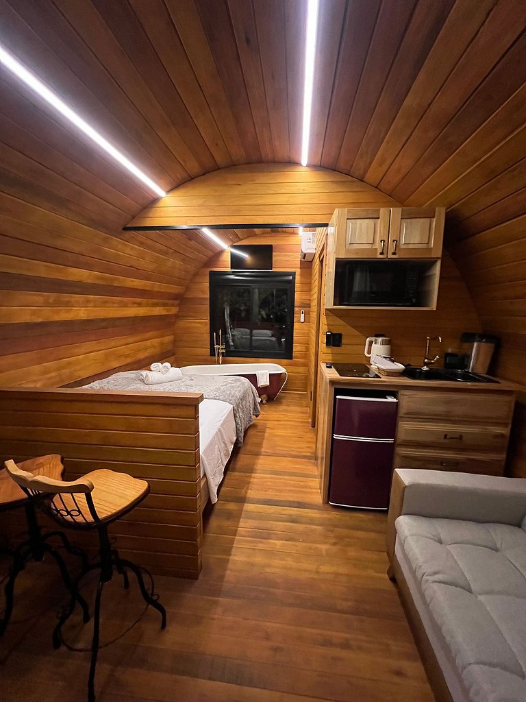 Cabana Merlot charme e aconchego entre vinhedos