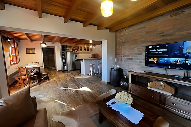 Casarão Centenário experiência única com lareira