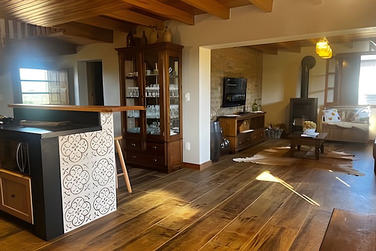 Casarão Centenário experiência única com lareira