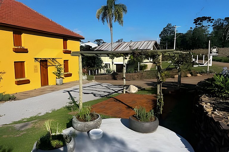 Casarão Centenário experiência única com lareira