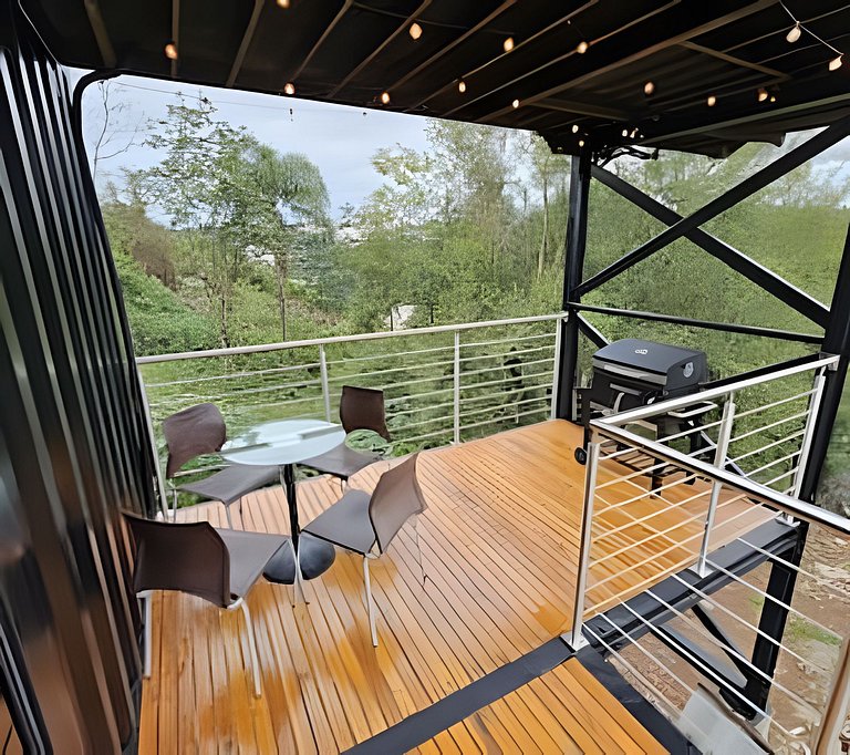 Container Charmoso com Vista para o Vale