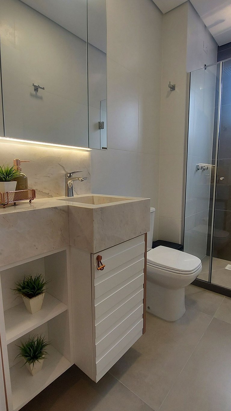 Apartamento Sofisticado e com Academia