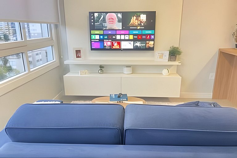 Apartamento moderno e funcional com academia